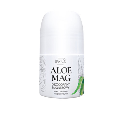 Bartos Aloe Mag dezodorant magnezowy w kulce, 50 ml