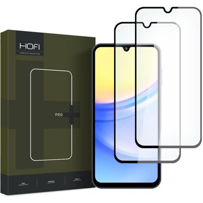 Szkło hartowane HOFI Glass Pro+ do Samsung Galaxy A15 4G/5G/A25 5G Czarny (2szt.)
