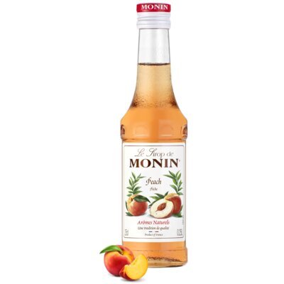 Syrop do lemoniady MONIN Brzoskwinia 250 ml