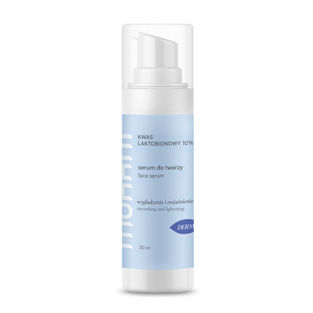 Mohani rozjaśniające serum do twarzy z 10% kwasem laktobionowym, 30 ml