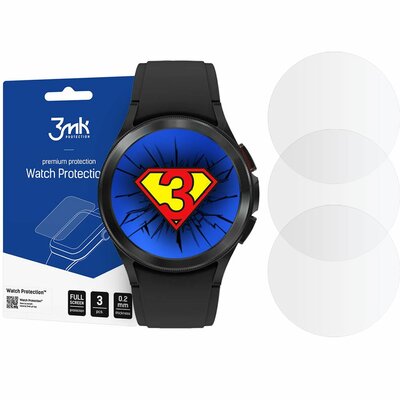 Szkło hybrydowe 3MK Watch Protection do Galaxy Watch 4 Classic 46mm
