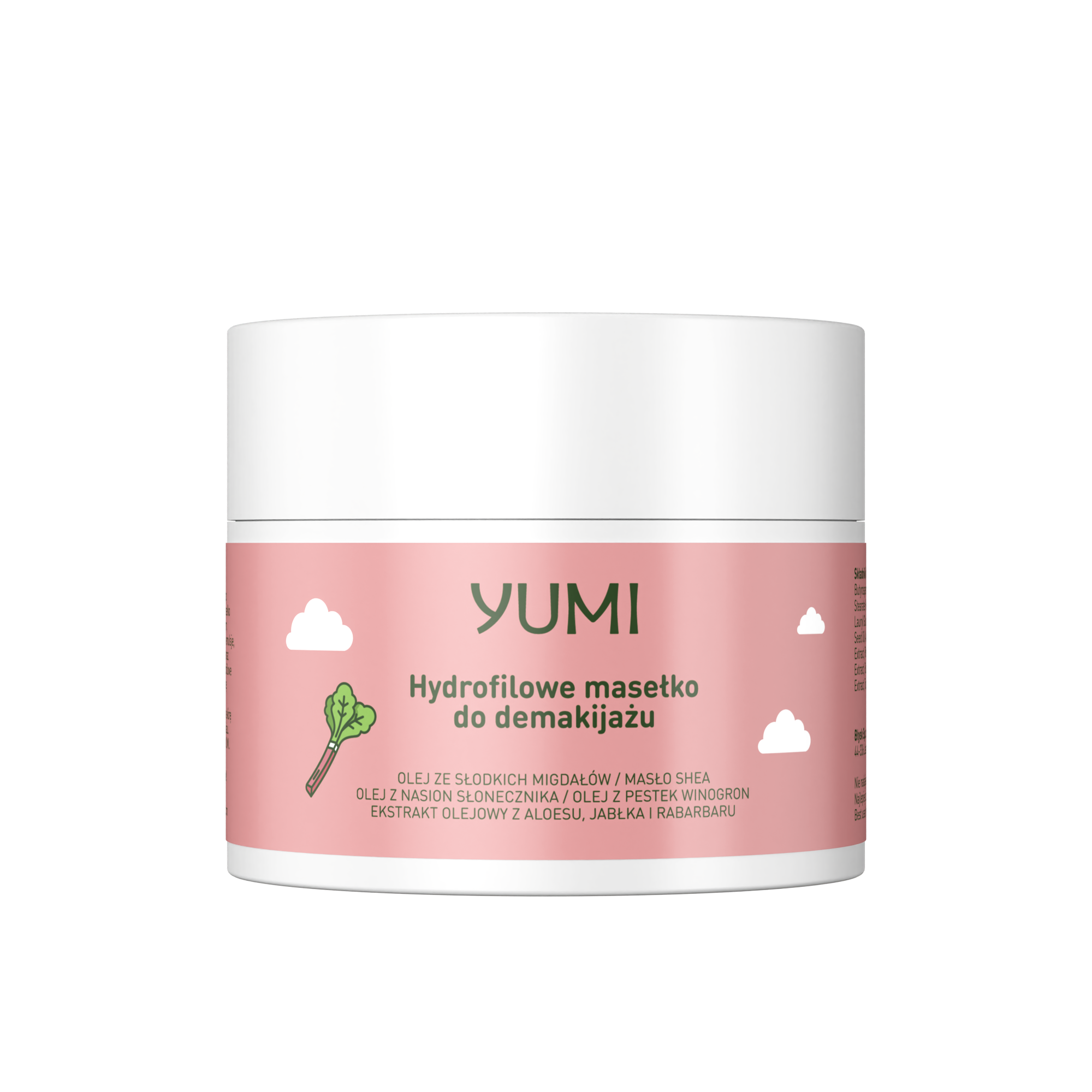 Yumi hydrofilowe masełko do demakijażu, 50 ml