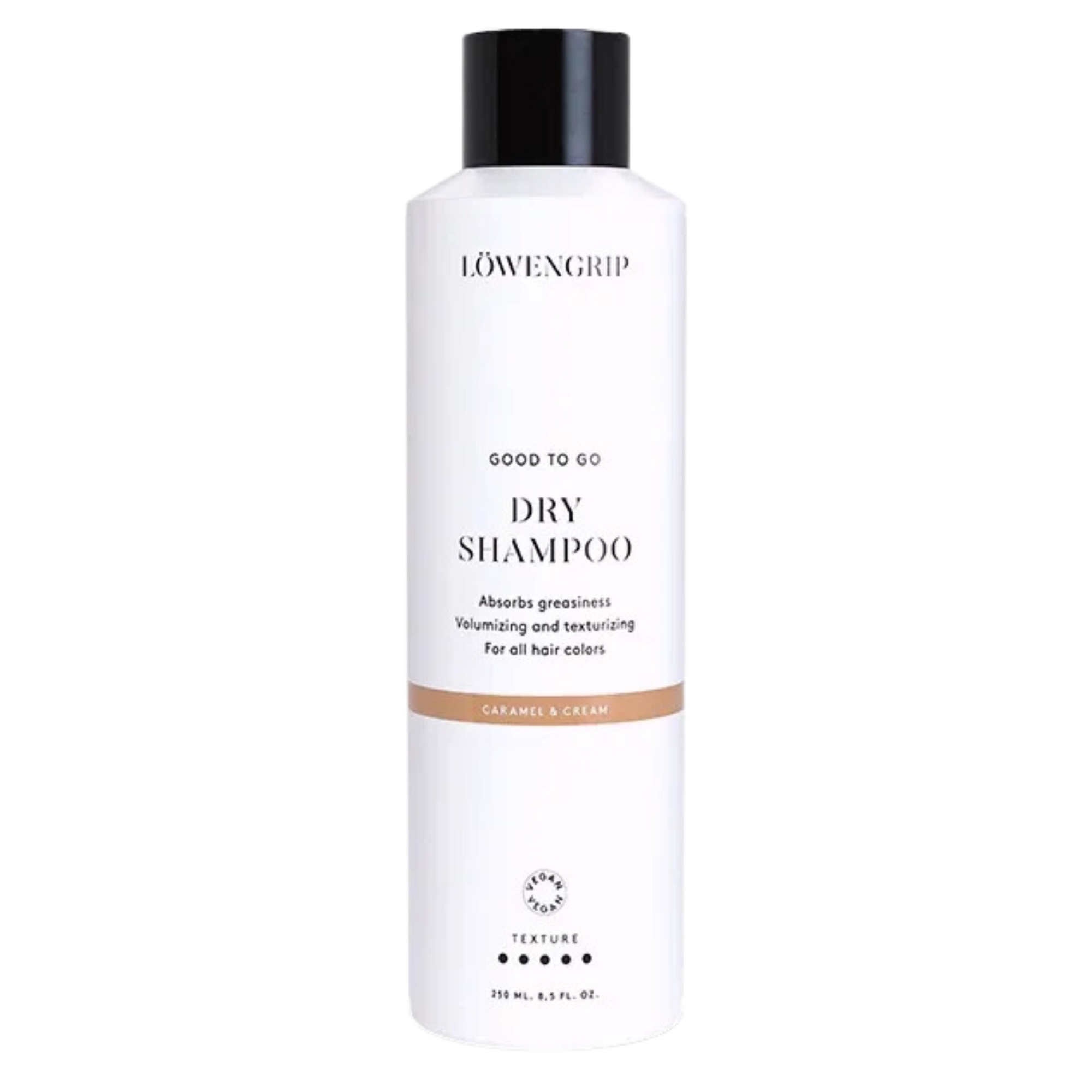 Lowengrip Good To Go suchy szampon do włosów caramel & cream, 250 ml