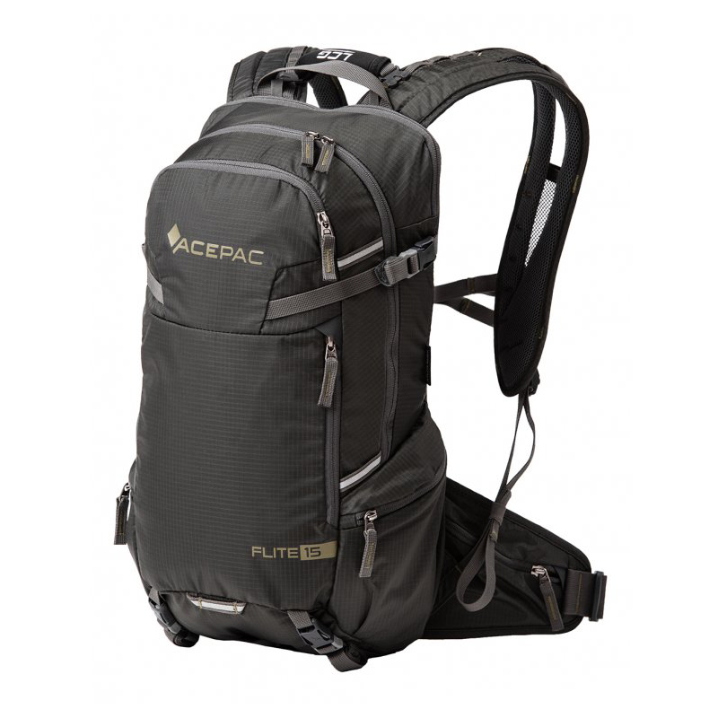 Plecak rowerowy turystyczny Acepac Flite 15 MKIII grey - ONE SIZE