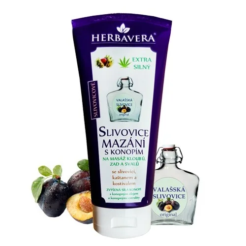 Balsam Konopny z Wołoską śliwowicą na bóle układu mięśniowo-szkieletowego– 200 ml