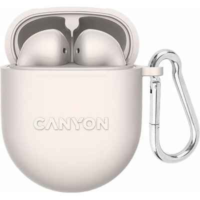 Słuchawki douszne CANYON TWS-6  Beżowy