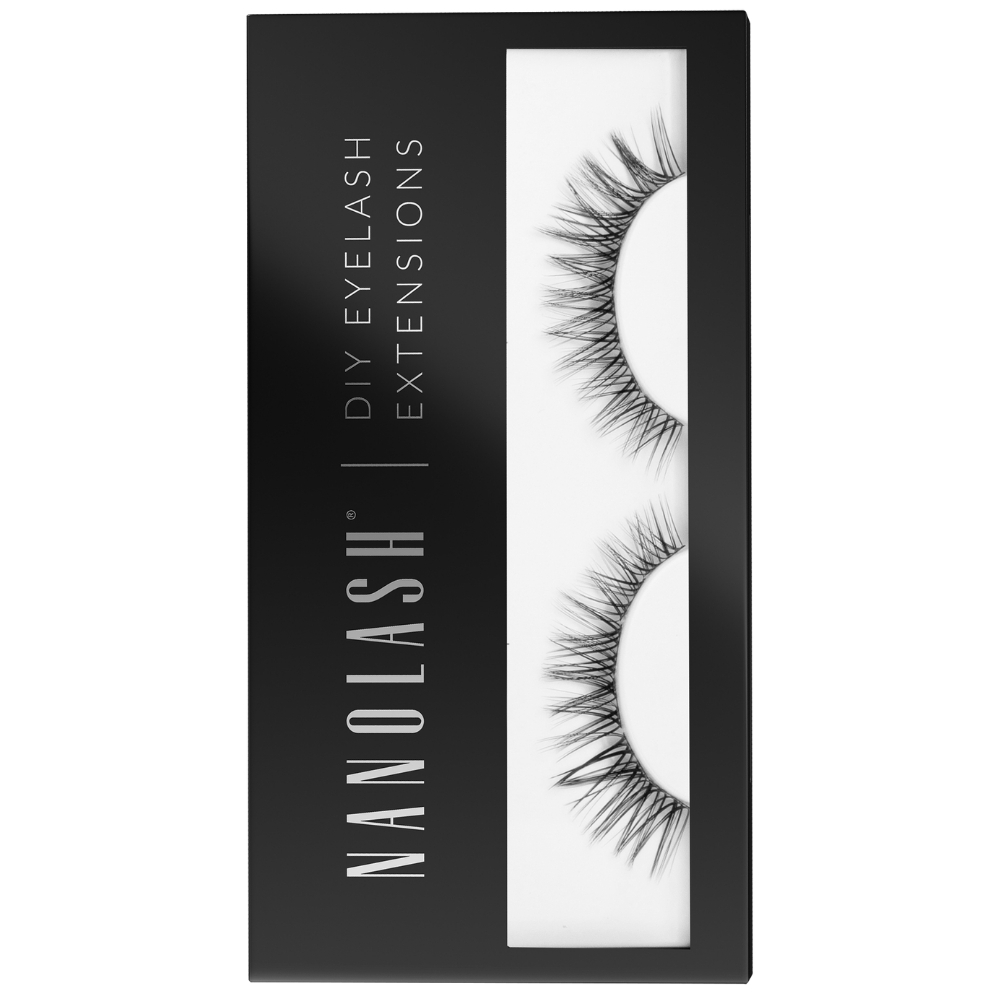 Nanolash DIY Eyelash Extensions sztuczne rzęsy w kępkach Charm, 36 szt./1 opak.