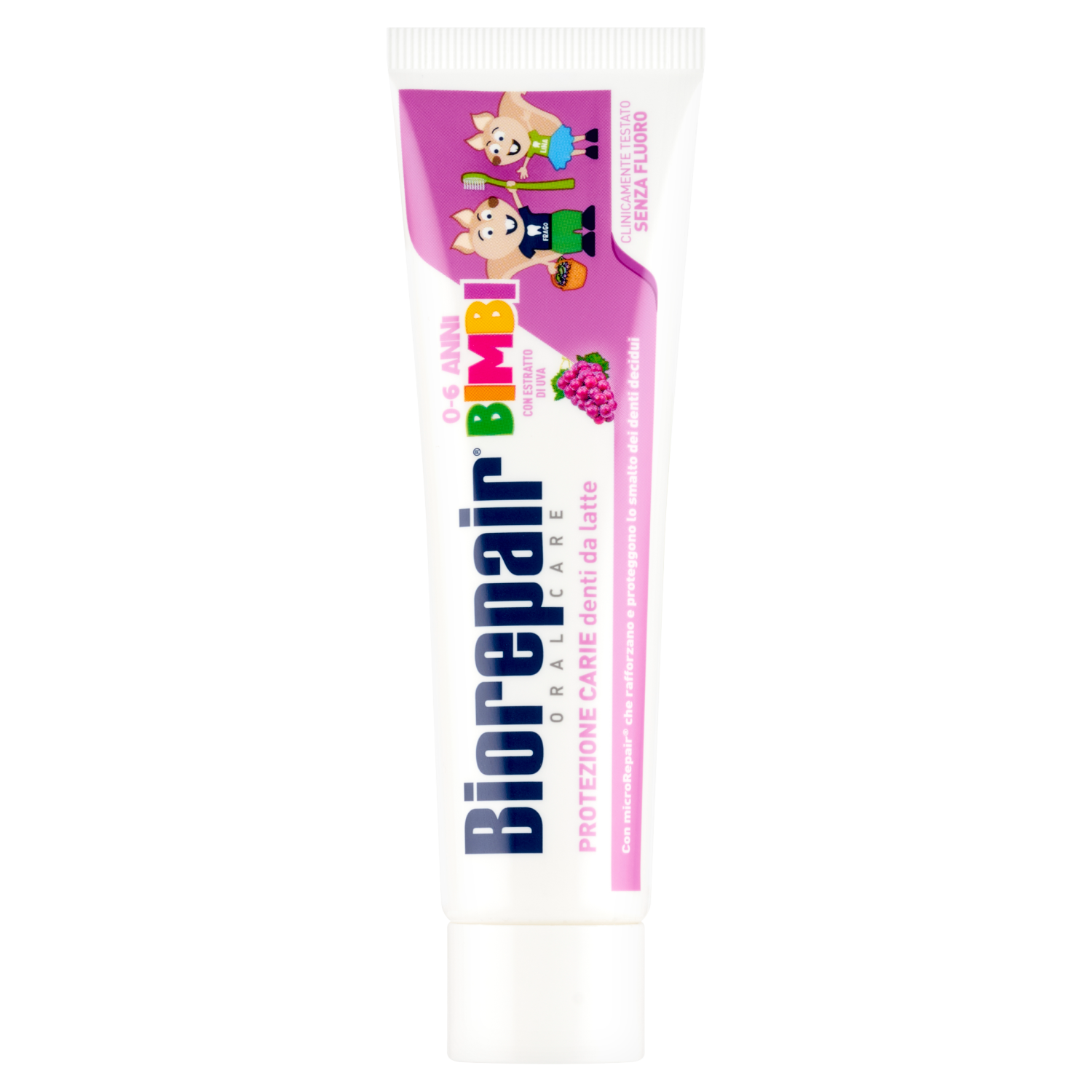 Biorepair Kids pasta do mycia zębów dla dzieci od 0-6 lat, 50 ml