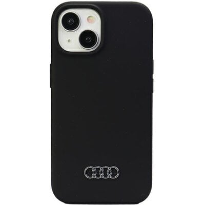 Etui AUDI Silicone Case do Apple iPhone 15 Plus Czarny