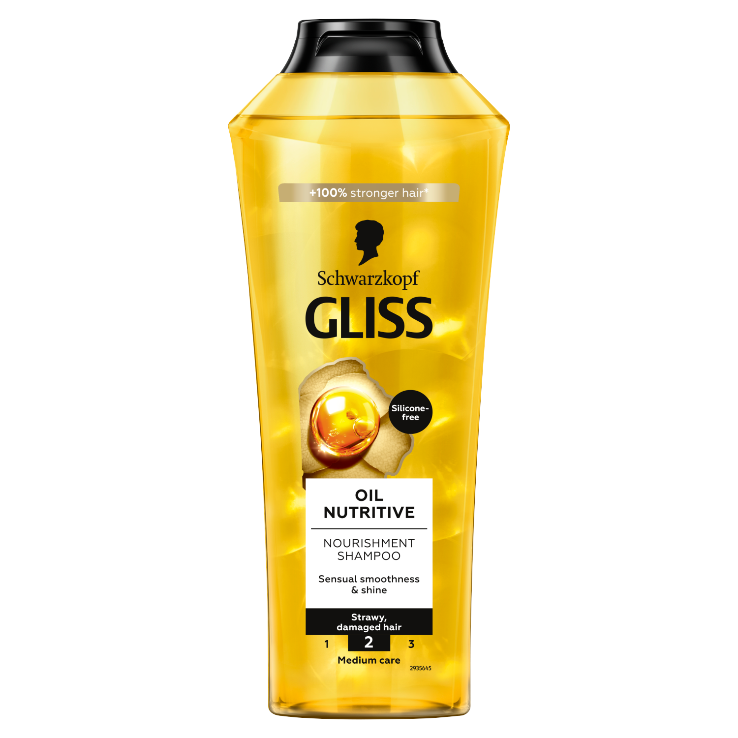 Gliss Oil Nutritive szampon do włosów przesuszonych i nadwyrężonych, 400 ml