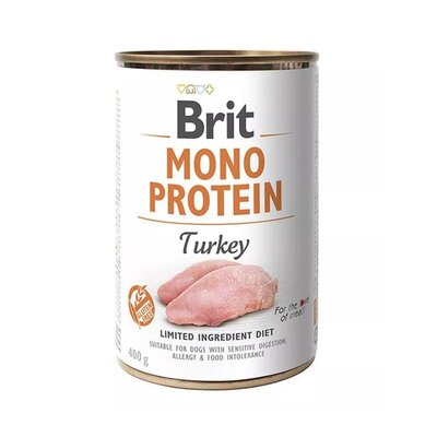 Karma dla psa BRIT Mono Protein Indyk 400 g