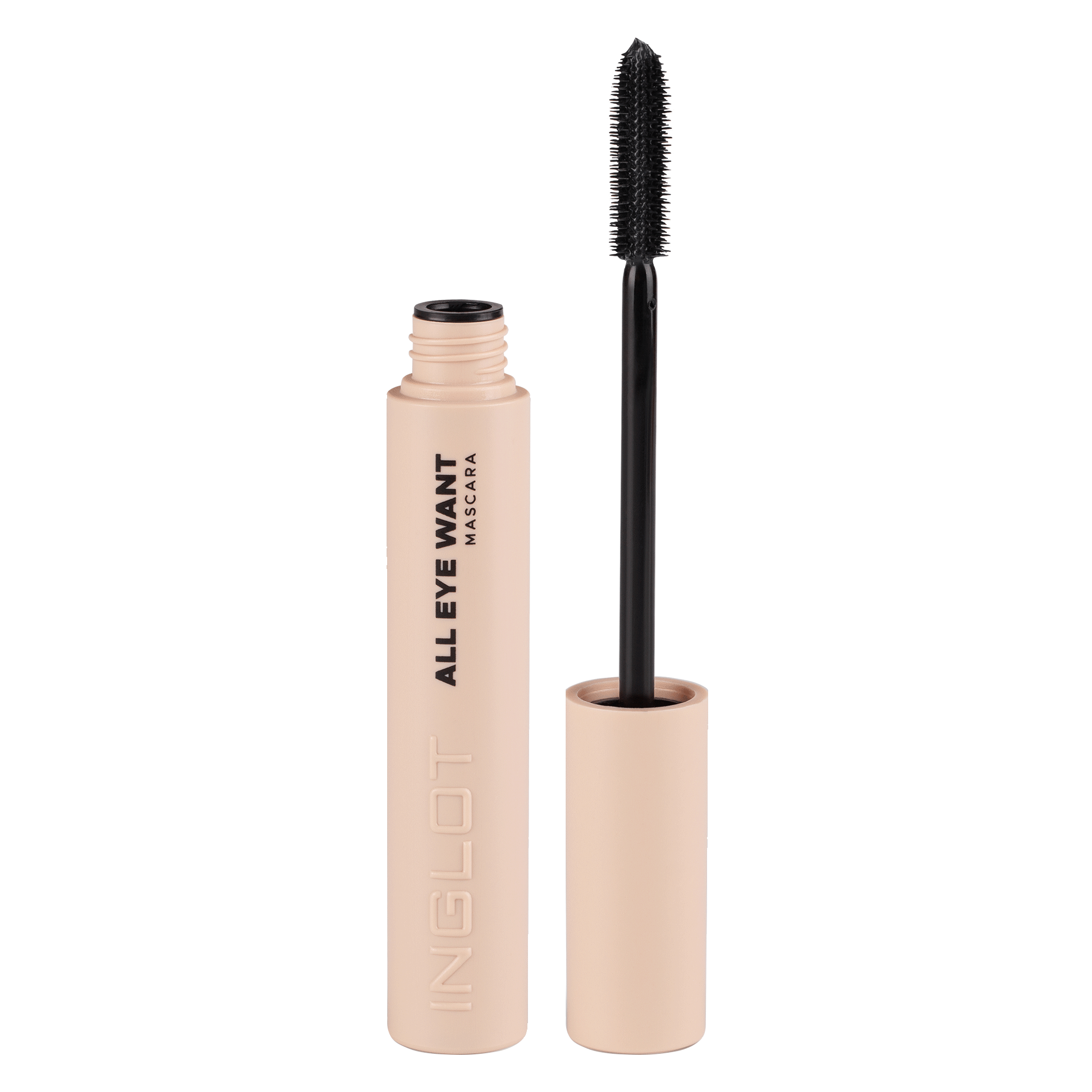 Inglot All Eye Want tusz do rzęs black, 9 ml