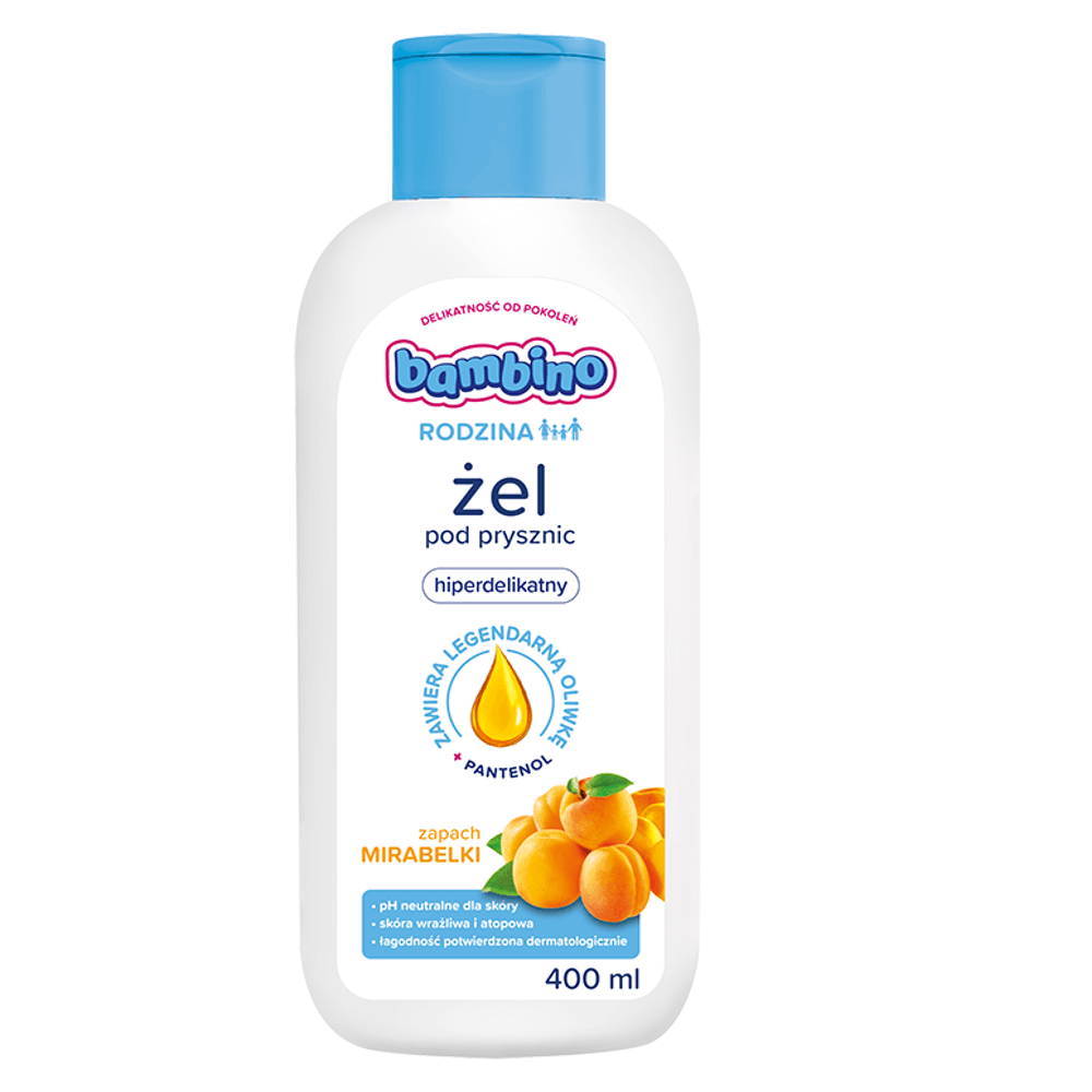 Bambino Rodzina żel pod prysznic mirabelka, 400 ml
