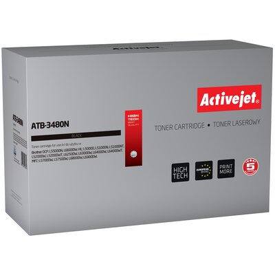 Toner ACTIVEJET do Brother TN-3480 ATB-3480N Czarny