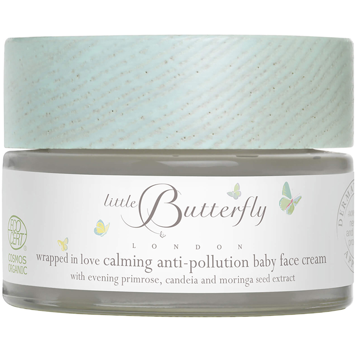 Little Butterfly London kojący krem do twarzy dla dzieci i niemowląt, 50 ml