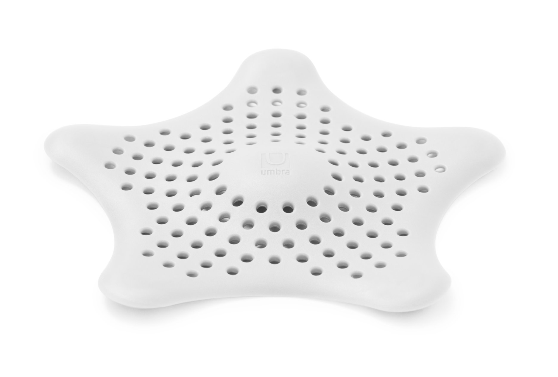 Umbra - Sitko do odpływu Starfish Białe
