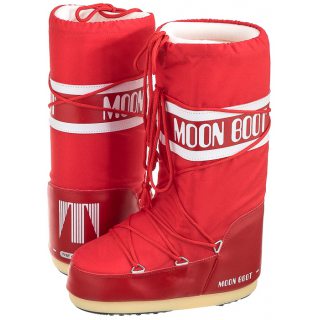 Śniegowce Moon Boot Icon Nylon Red 14004400003