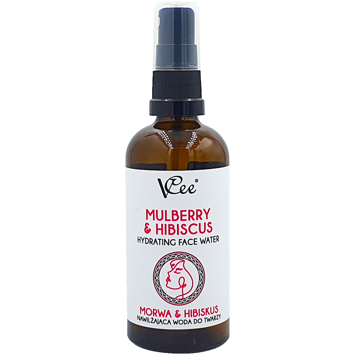 Vcee Morwa+Hibiskus odświeżająca woda do twarzy, 100 ml