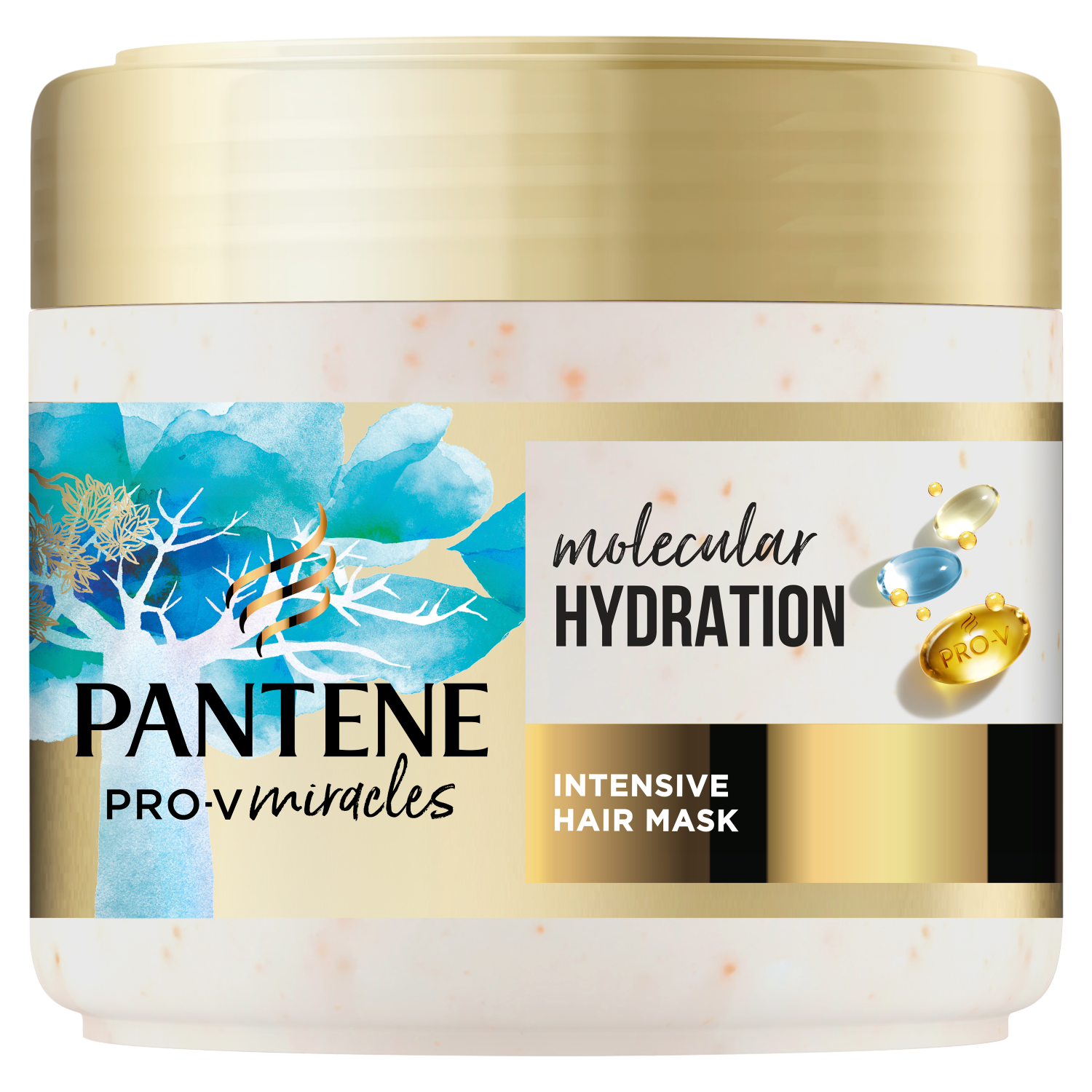 Pantene Hydra Glow intensywnie odżywiająca maska z biotyną do włosów, 300 ml