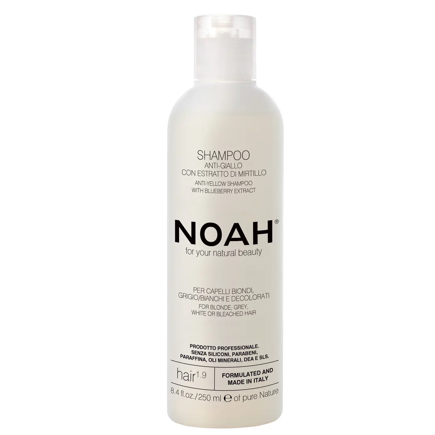 Noah Anti-Yellow szampon do włosów blond i siwych, 250 ml