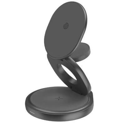 Ładowarka indukcyjna ENERGEA Bazic GoMag Gyre 15W Szary MagSafe