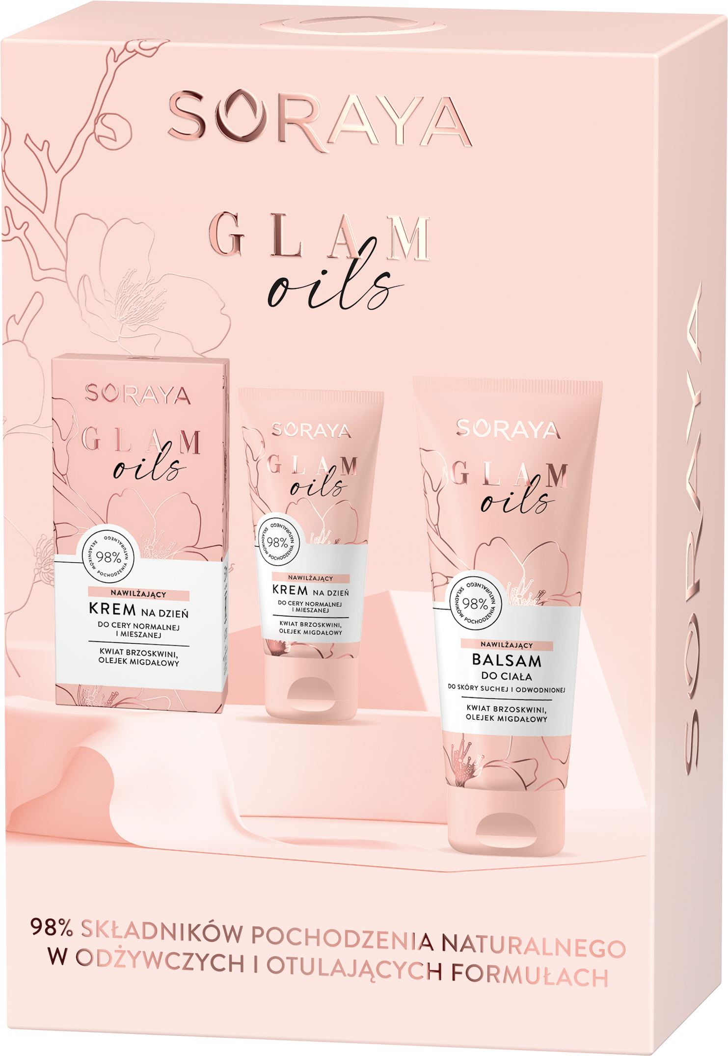 Soraya Glam Oils zestaw prezentowy dla kobiet, 1 szt.