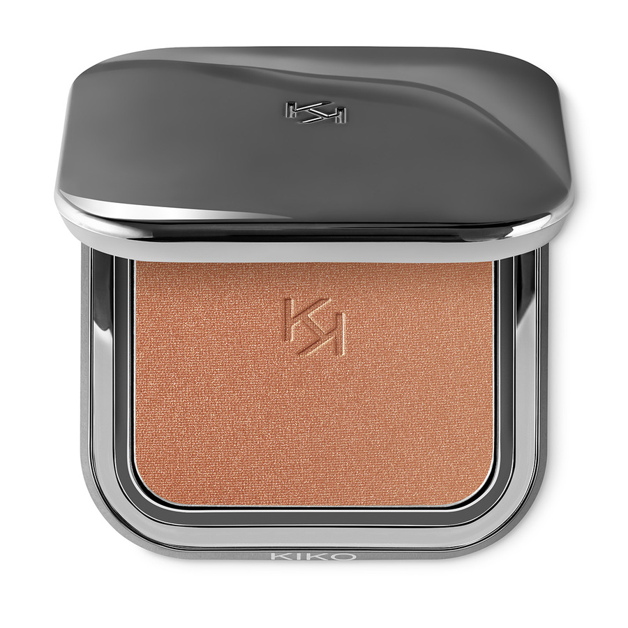 Kiko Milano Radiant Touch Bronzing Powder puder brązujący o świetlistym wykończeniu 102 Luminous Sienna, 12 g