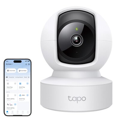 Kamera TP-LINK Tapo C212 Wewnętrzna, Wi-Fi / LAN, Kamera obrotowa