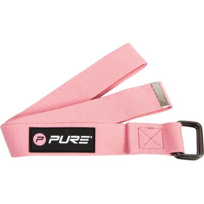Pas do jogi PURE2IMPROVE 180 x 3.8 cm Różowy