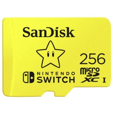 Karta pamięci SANDISK microSDXC 256GB do Nintendo Switch