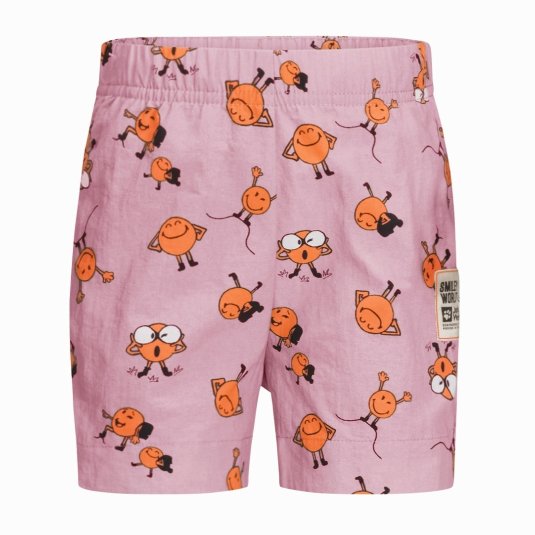 Spodenki dla dzieci Jack Wolfskin SMILEYWORLD SHORTS K ICON water lily - 128