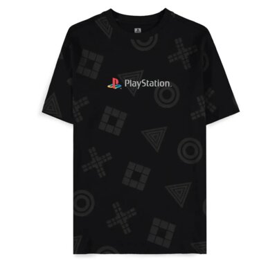 Koszulka DIFUZED PlayStation - Logo All Over Print (rozmiar L)