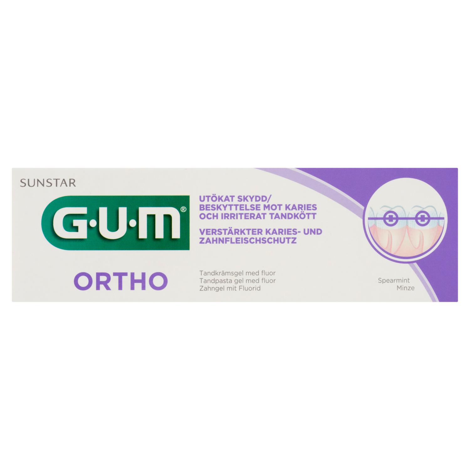 Gum Ortho pasta do mycia zębów, 75 ml