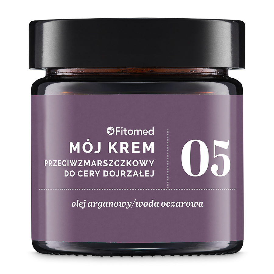 Fitomed Mój Krem arganowy przeciwzmarszczkowy krem do cery suchej i dojrzałej No.5, 55 g