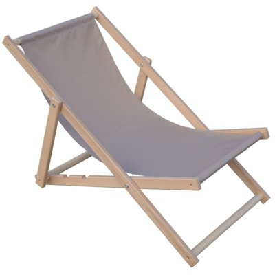 Leżak ROYOKAMP Classic 1025421 Szary