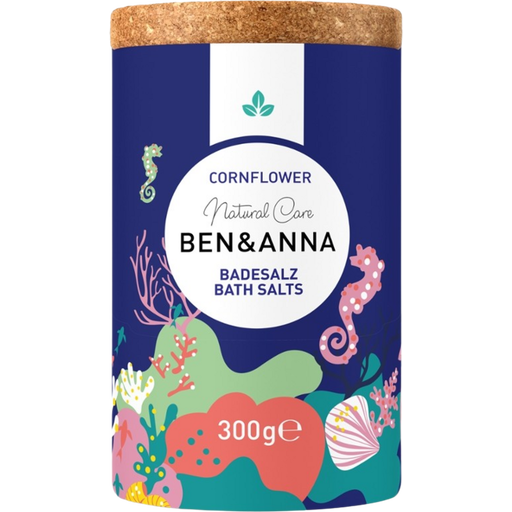 Ben&Anna Cornflower sól do kąpieli, 300 g