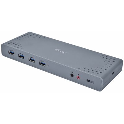 Stacja dokująca I-TEC CADUAL4KDOCK USB Typu C, Aktywna