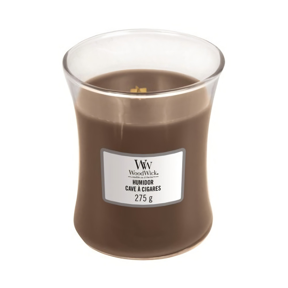 WoodWick - Świeca średnia Humidor 100h