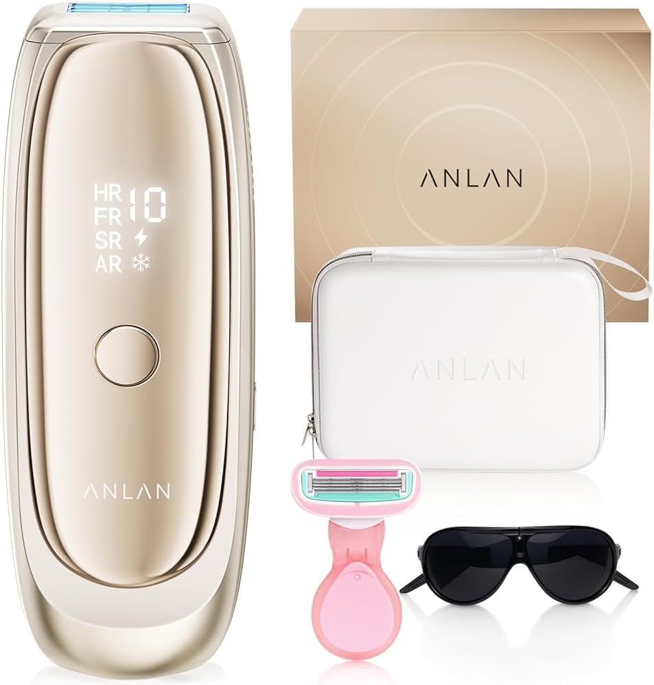 ANLAN SPARKLING SAPPHIRE EPILATOR depilator, 1 szt.
