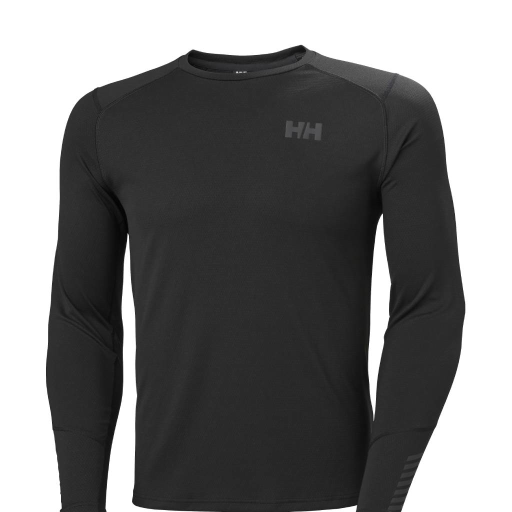 Męska koszulka termoaktywna z długim rękawem Helly Hansen Lifa Active Crew black - S