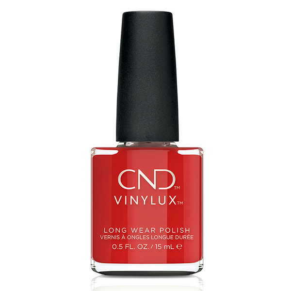 CND Vinylux długotrwały, odżywczy i szybkoschnący lakier do paznokci Devil Red 364, 15 ml