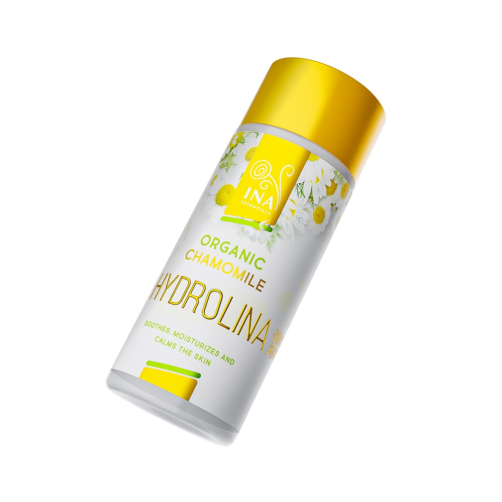 Ina Essentials Hydrolina organiczna woda rumiankowa do twarzy, 150 ml
