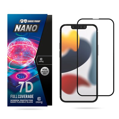 Szkło hybrydowe CRONG Nano Flexible Glass do iPhone 13 mini