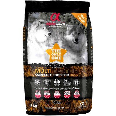 Karma dla psa półwilgotna ALPHA SPIRIT Multiprotein 3 kg