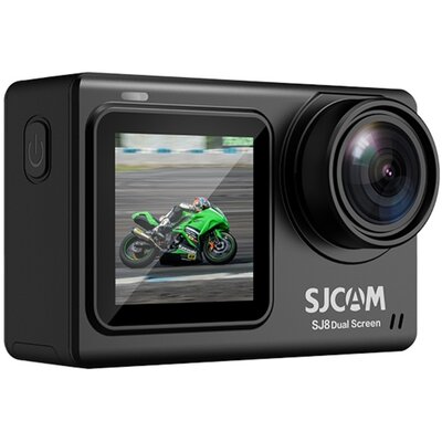 Kamera sportowa SJCAM SJ8 DUAL Czarna Filmy 4K WiFi 12MP Dual Screen, Obudowa wodoodporna