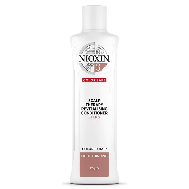 Nioxin System 3 odżywka do włosów farbowanych lekko przerzedzonych, 300 ml