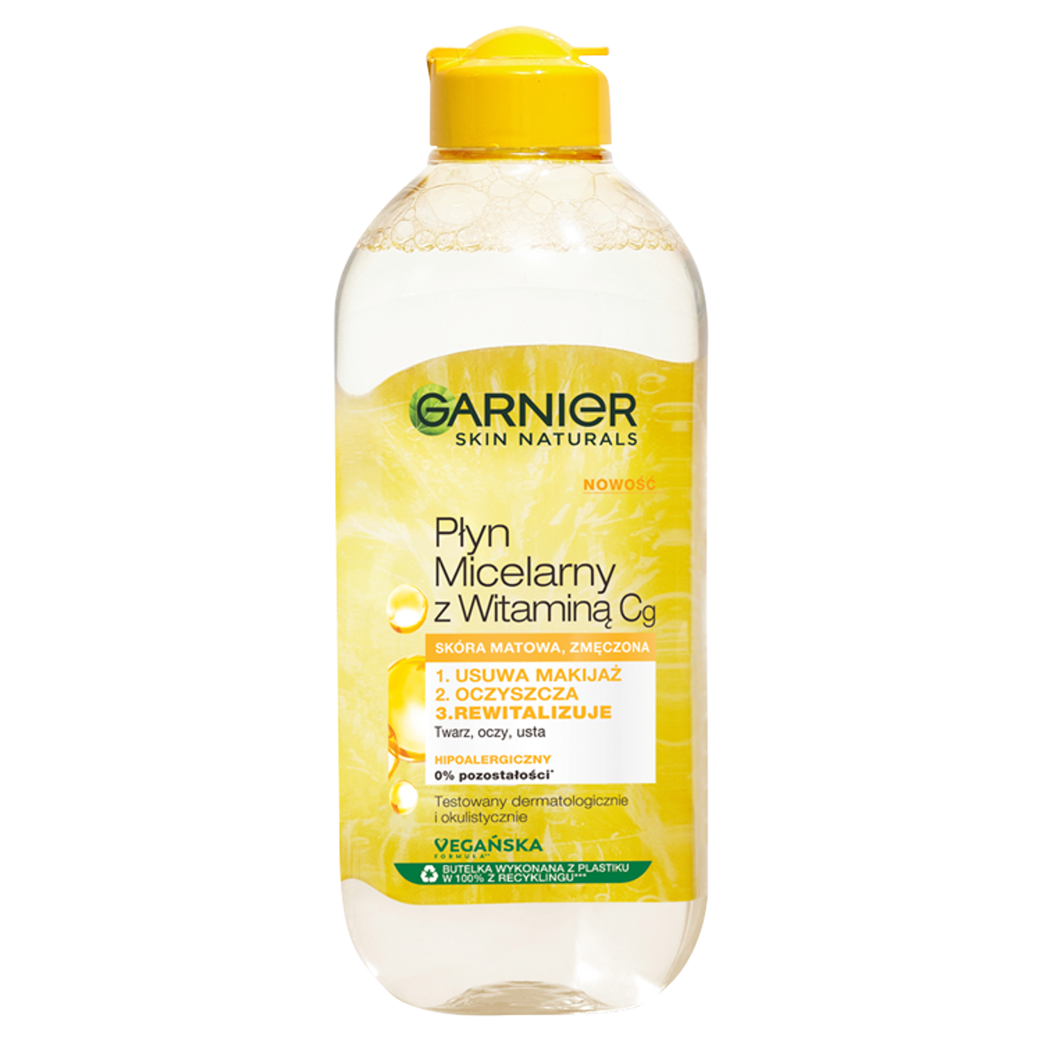 Garnier Vitamin C płyn micelarny do demakijażu twarzy, 400 ml