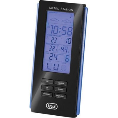 Stacja pogody TREVI ME3108RC + czujnik zewnętrzny