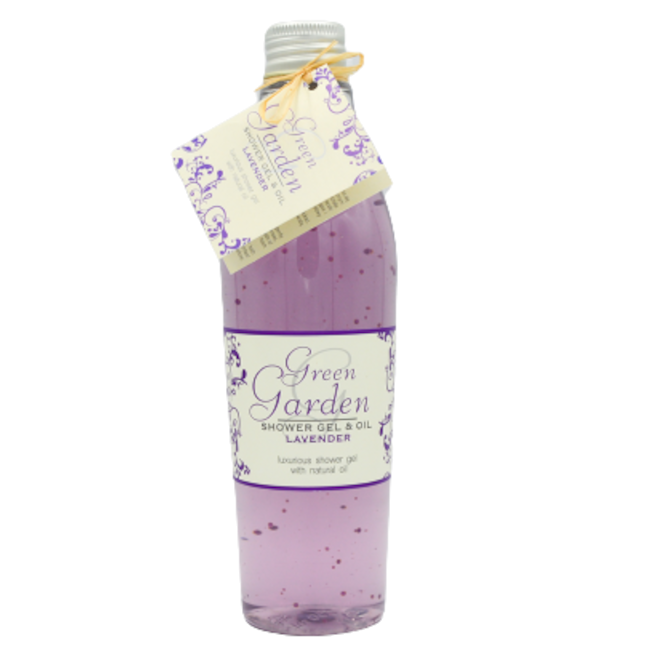Green Garden naturalny żel pod prysznic Lavender, 250 ml
