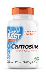 Doctor's Best Carnosine 500 mg suplement diety Karnozyna, 90 kaps./1 opak.